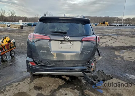 2018 Toyota Rav4 Limited z USA, uszkodzony, nr VIN JTMDFREV4JJ741188